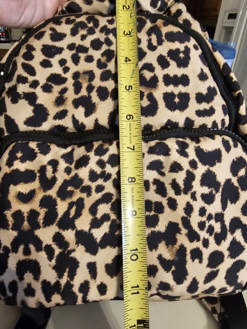 Leopard Print Backpack - Picture 7 of 10
